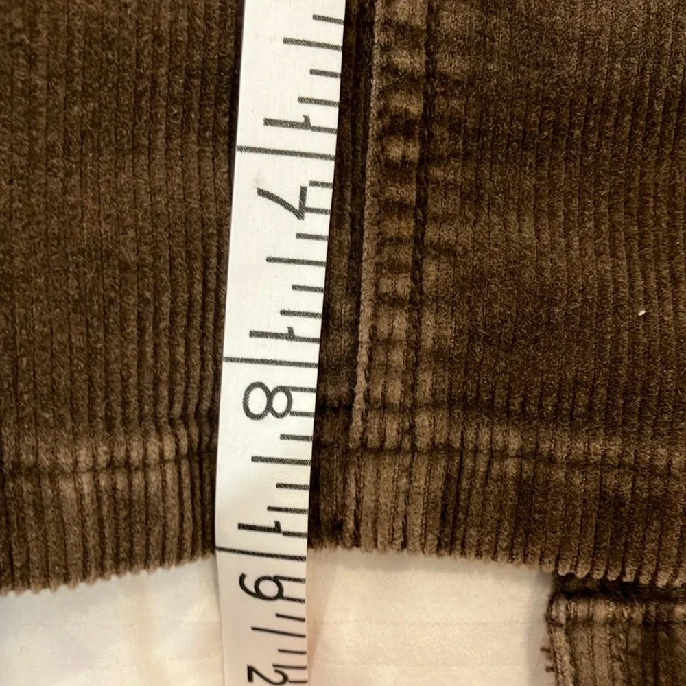 Point zéro women’s size 13 corduroy Classic Brown Skirt - Picture 12 of 14